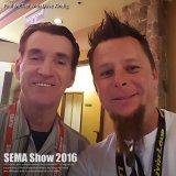SEMA 2016 - Paul McTier with Dave Kindig - SEMA 2016