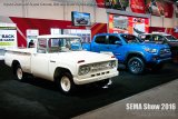 SEMA 2016 - Toyota Stout and Toyota Tacoma, first and latest Toyota trucks in the US - SEMA 2016